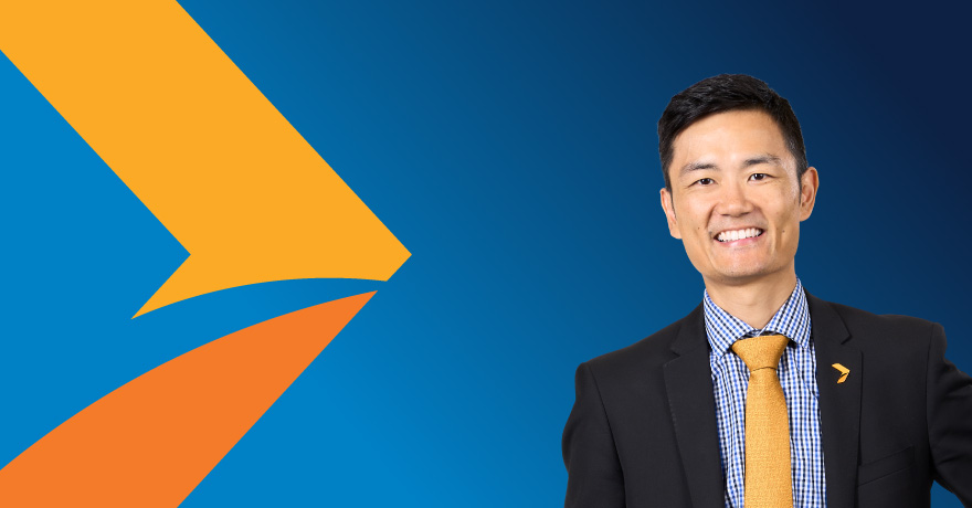 Edmond Chan – your local Greater Bank branch manager.