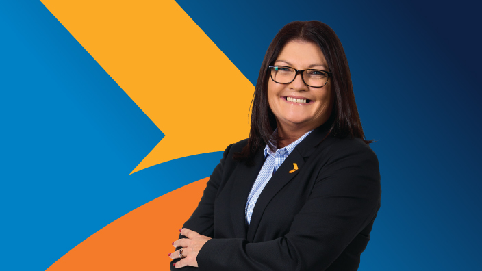 Leanne Dunlop – your local Greater Bank branch manager.